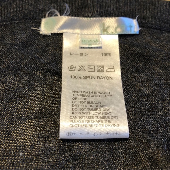 Grey Waterfall cardigan - Picture 4 of 4